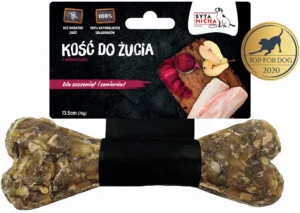 Kość do żucia dla szczeniąt i psich seniorów 13,5 cm